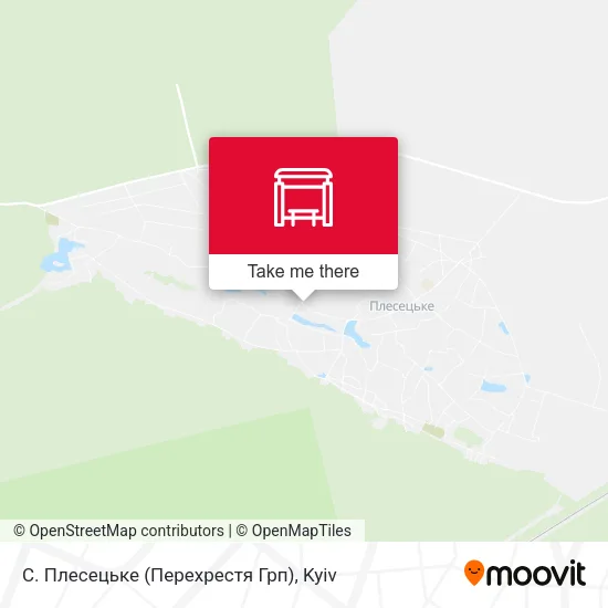 С. Плесецьке (Перехрестя Грп) map