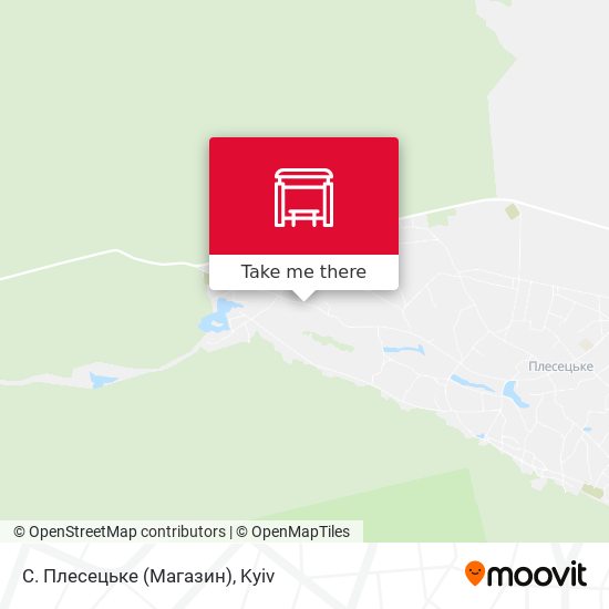 С. Плесецьке (Магазин) map