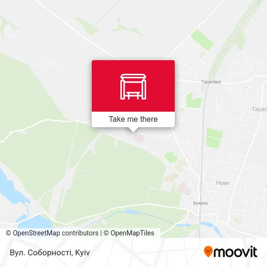 Карта Вул. Соборності
