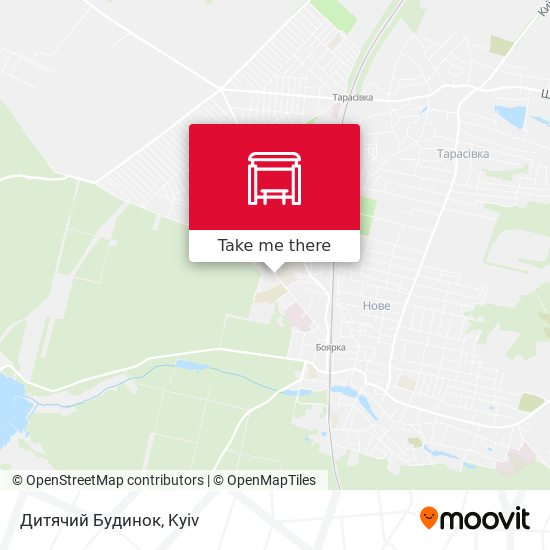 Дитячий Будинок map