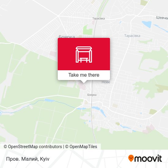 Карта Пров. Малий