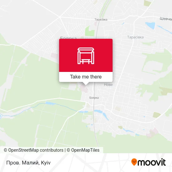 Пров. Малий map