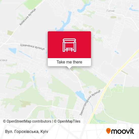 Вул. Горохівська map