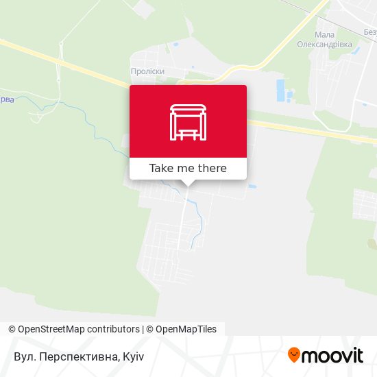 Вул. Перспективна map