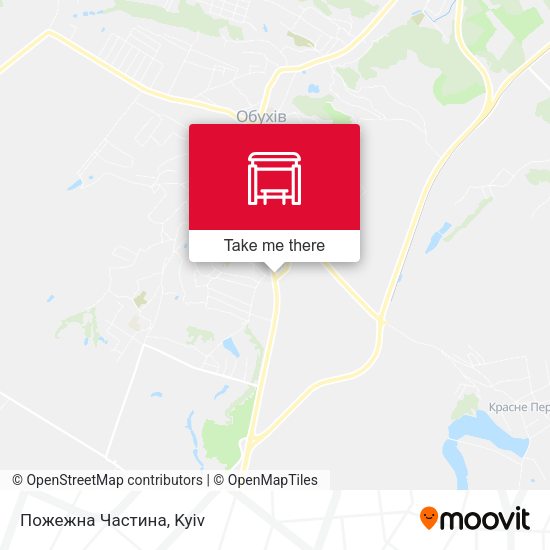 Карта Пожежна Частина
