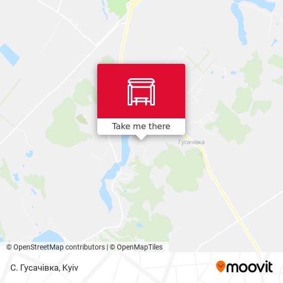С. Гусачівка map