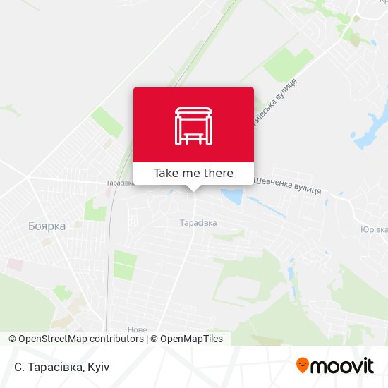 С. Тарасівка map