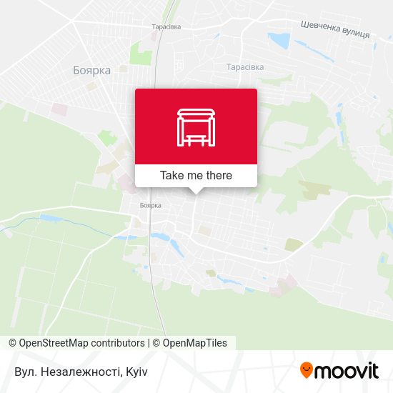 Карта Вул. Незалежності