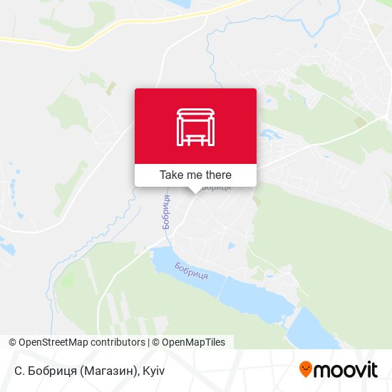 Карта С. Бобриця (Магазин)