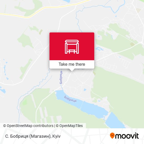 С. Бобриця (Магазин) map