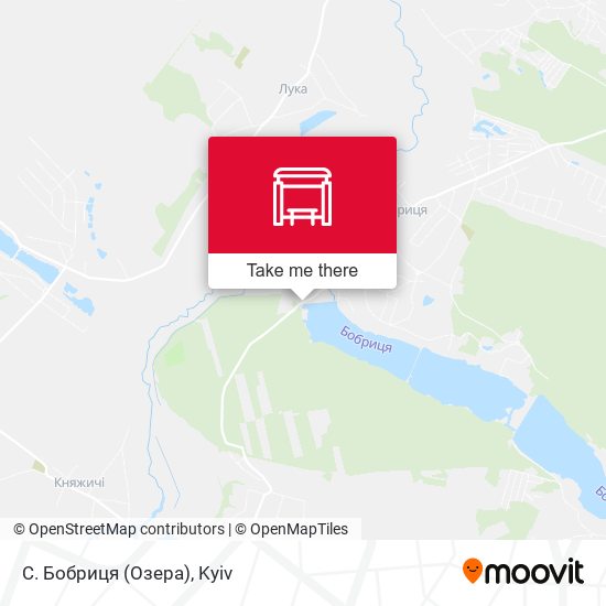 С. Бобриця (Озера) map