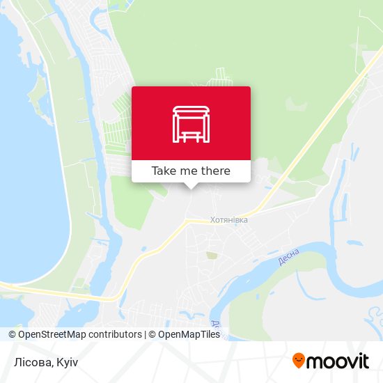 Лісова map