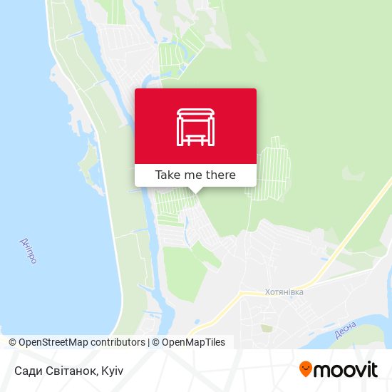 Сади Світанок map