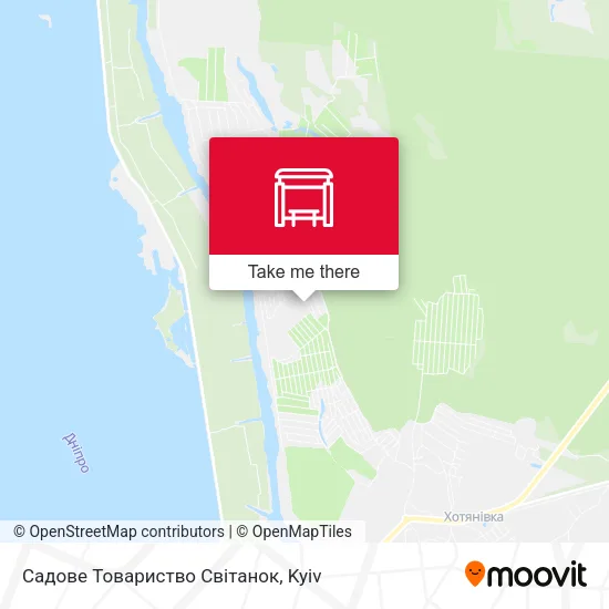 Садове Товариство Світанок map