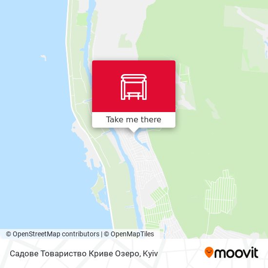 Садове Товариство Криве Озеро map