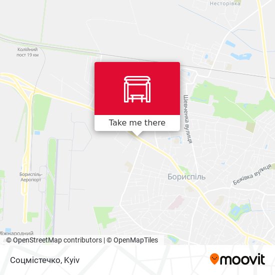 Соцмістечко map