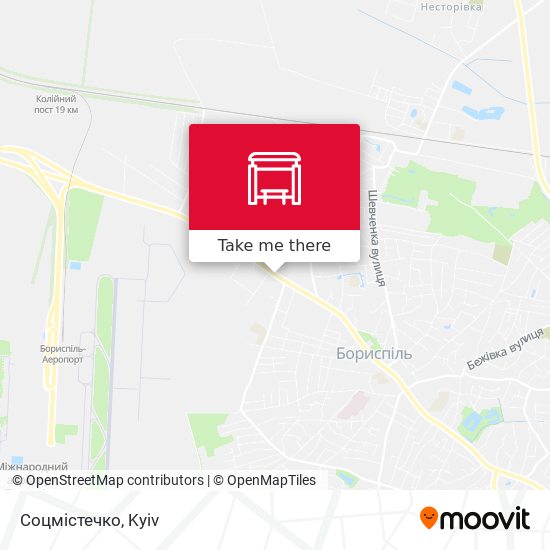 Соцмістечко map