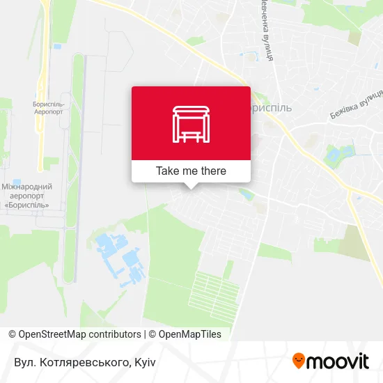 Карта Вул. Котляревського