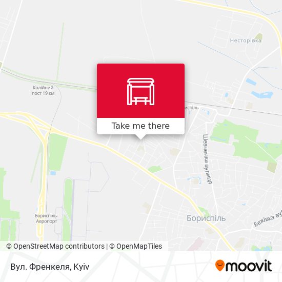 Вул. Френкеля map