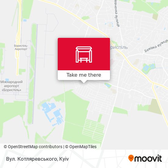 Вул. Котляревського map