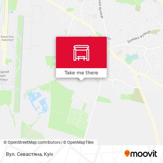 Вул. Севастяна map