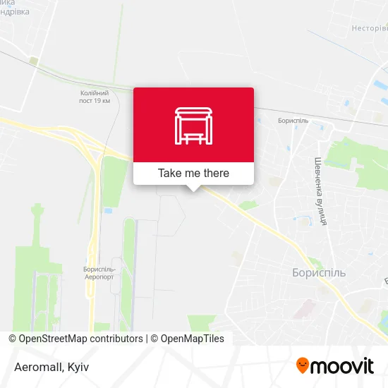 Карта Aeromall