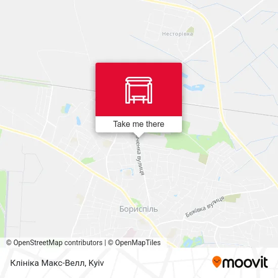 Карта Клініка Макс-Велл