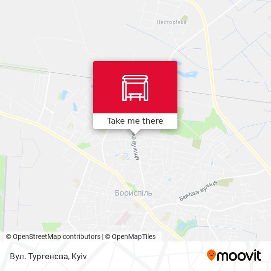 Вул. Тургенєва map