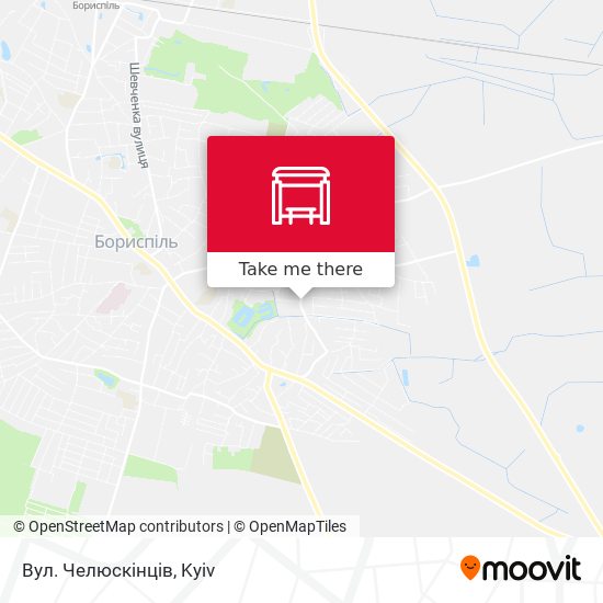 Вул. Челюскінців map