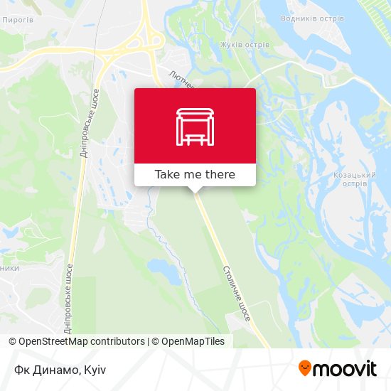 Фк Динамо map
