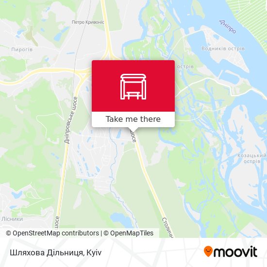 Шляхова Дiльниця map