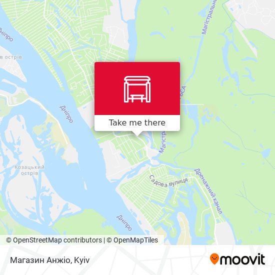 Магазин Анжіо map