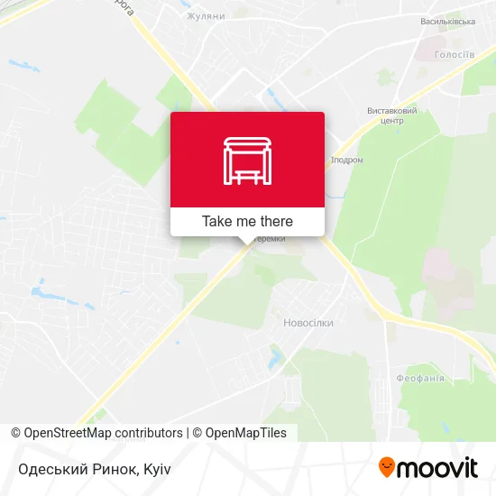 Карта Одеський Ринок