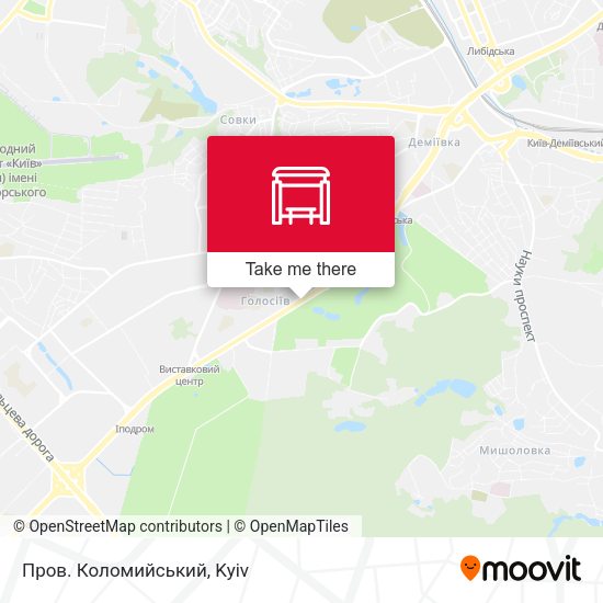 Карта Пров. Коломийський