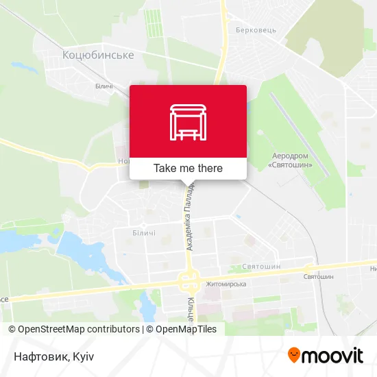 Карта Нафтовик