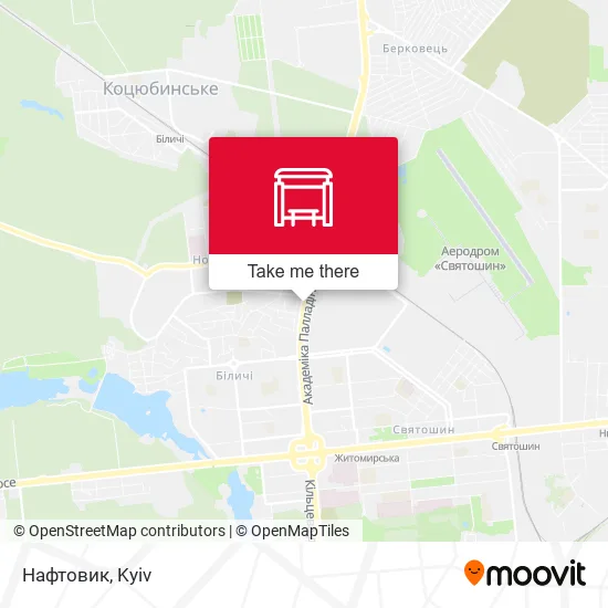 Карта Нафтовик