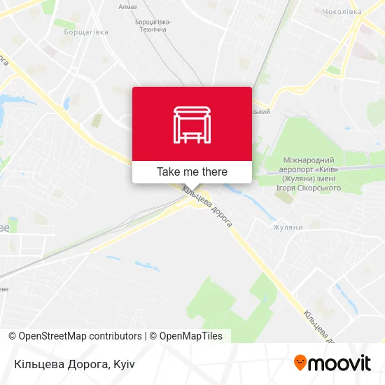 Карта Кільцева Дорога