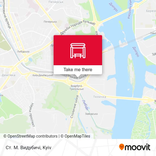 Ст. М. Видубичі map