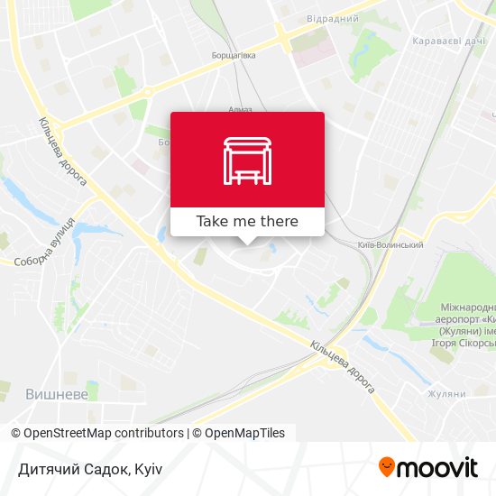 Дитячий Садок map
