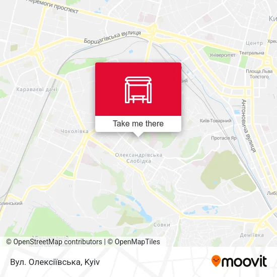 Вул. Олексіївська map
