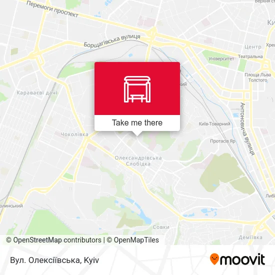 Вул. Олексіївська map