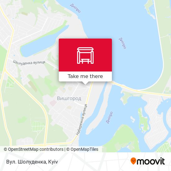 Вул. Шолуденка map