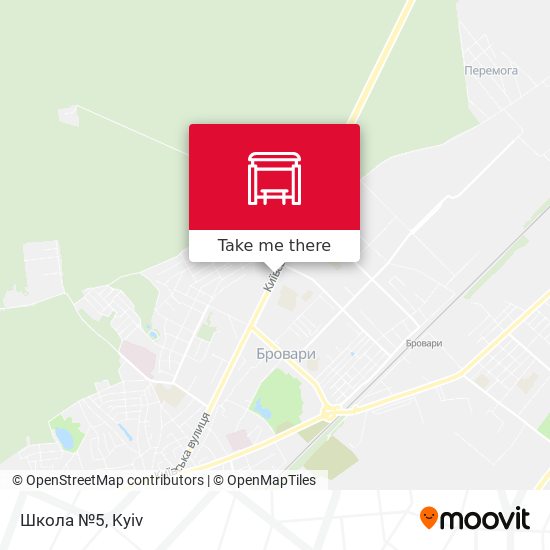 Школа №5 map