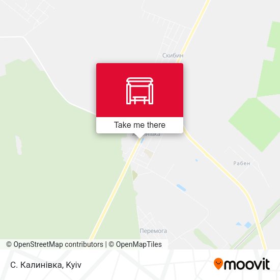 Карта С. Калинівка