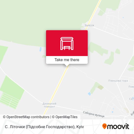 Карта С. Літочки (Підсобне Господарство)