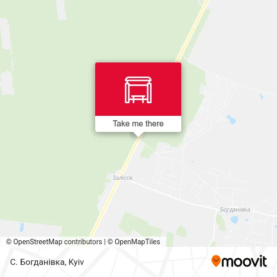 Карта С. Богданівка