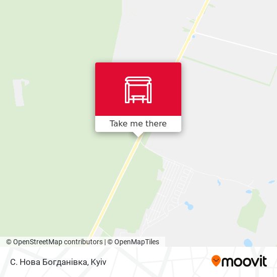 С. Нова Богданівка map