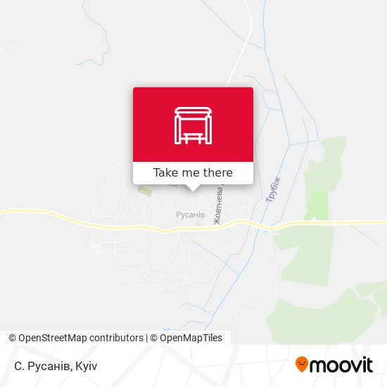 С. Русанів map