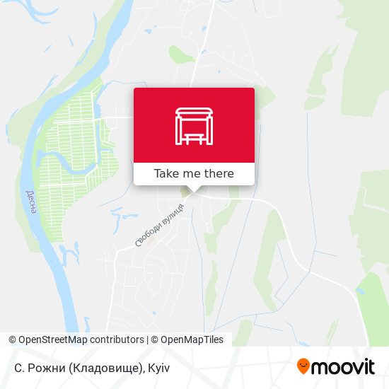 С. Рожни (Кладовище) map