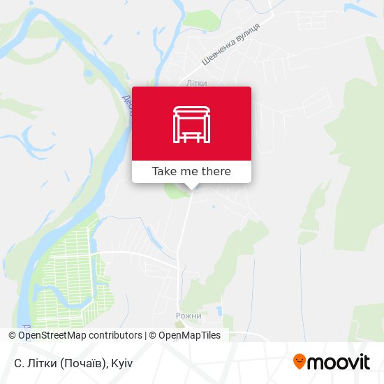 С. Літки (Почаїв) map